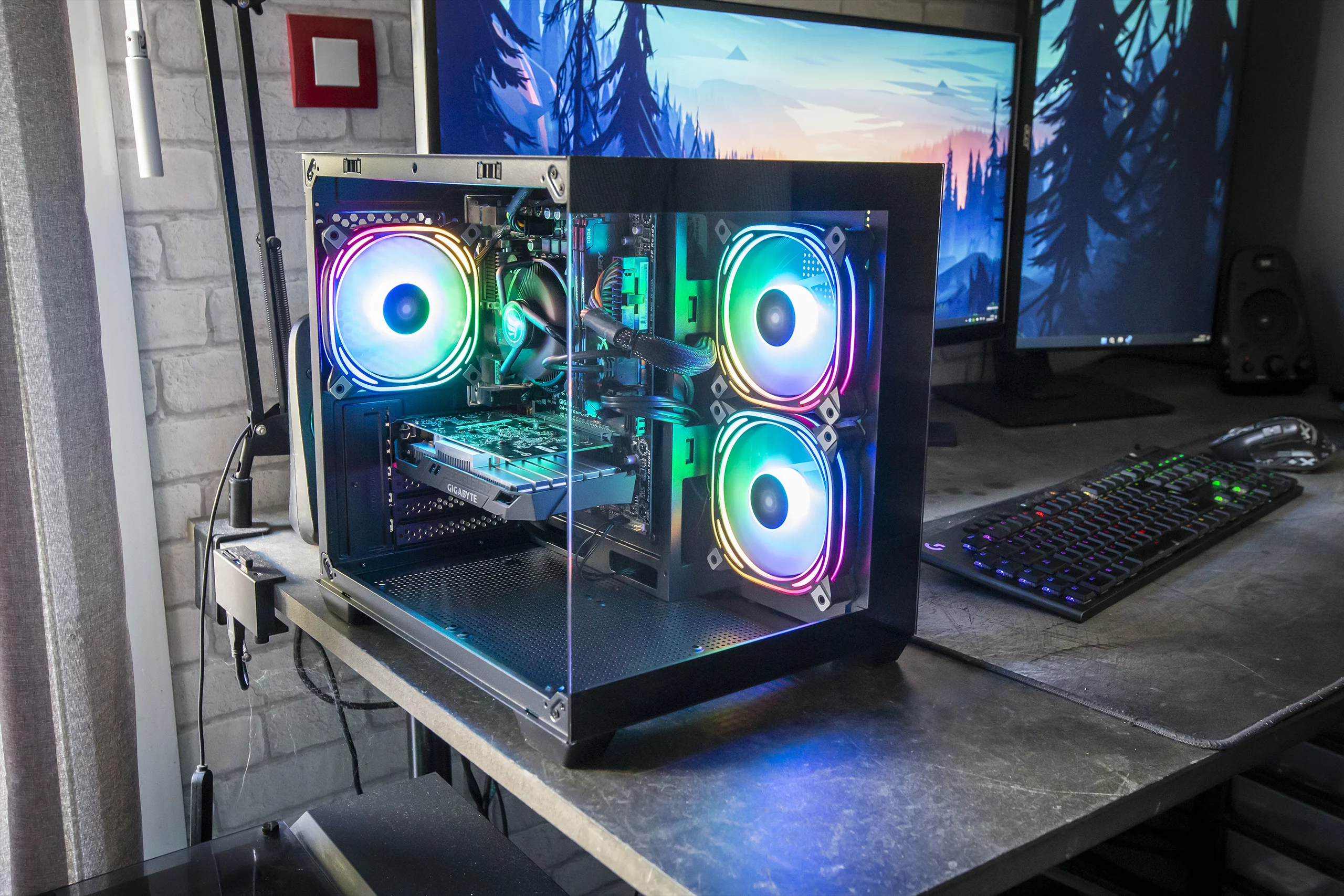 PC Gamer GTHINKS Lyon — I5 7400 | GTX 1650 4Go | 12Go DDR4 — photo 8