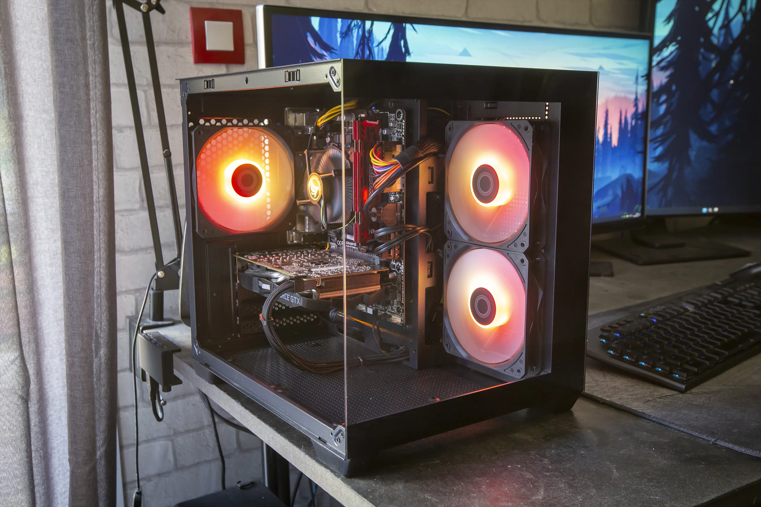 PC Gamer GTHINKS Lyon — I5 7400 | GTX 1660 Ti 6Go | 12Go DDR4 — photo 2