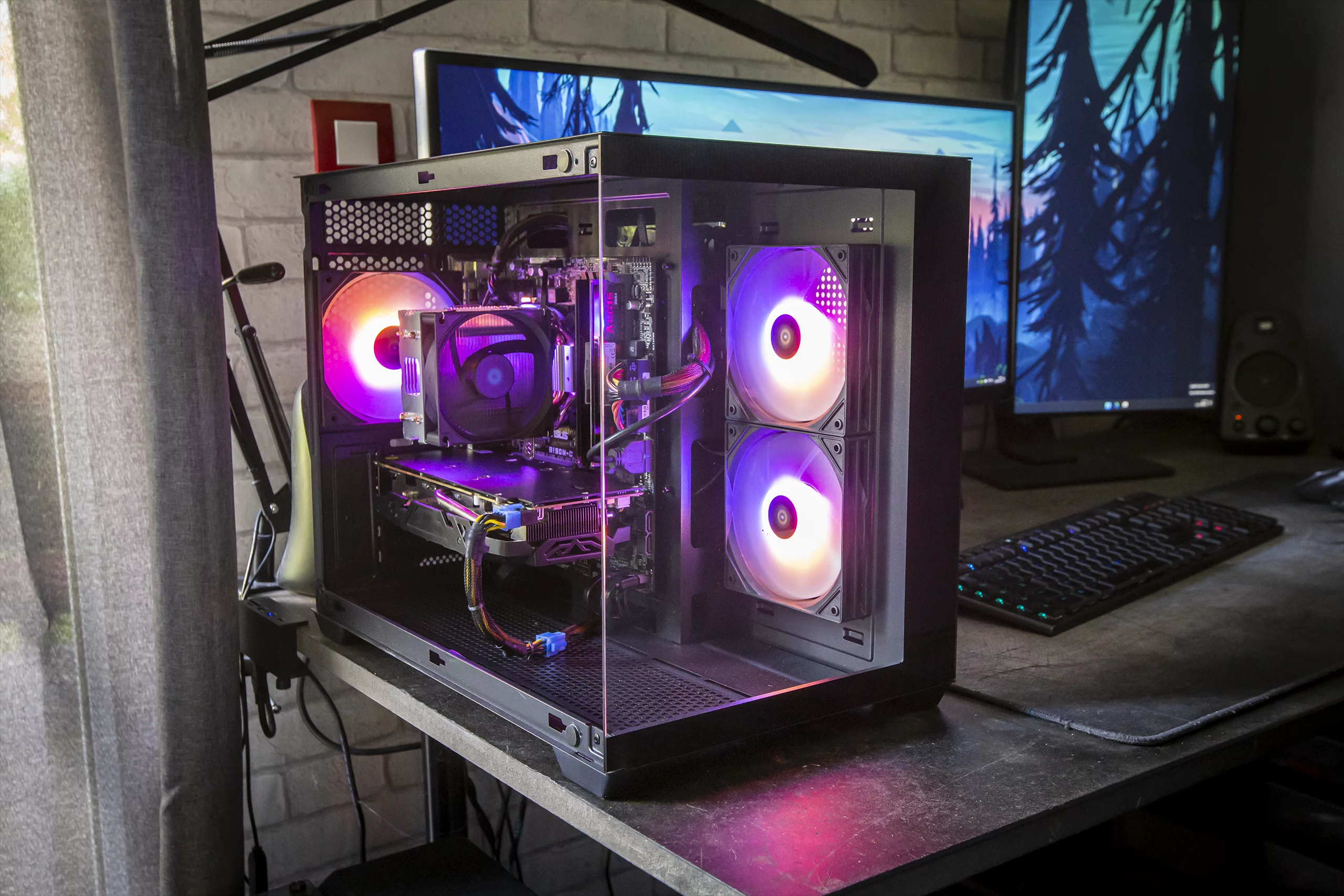PC Gamer GTHINKS Lyon — I7 7700 | RX 580 8Go | 16Go DDR4 — photo 2