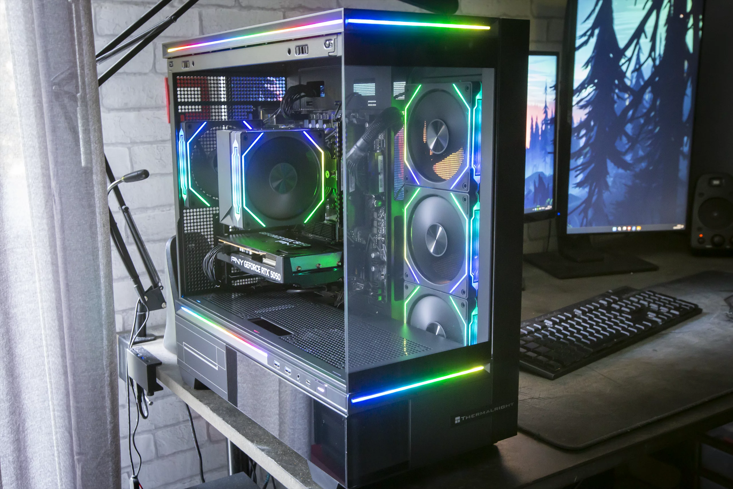 PC Gamer GTHINKS Lyon — R7 3700X | RTX 5050 8Go | 32Go DDR4 — photo 1